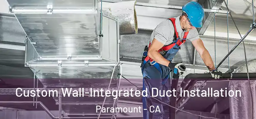  Custom Wall-Integrated Duct Installation Paramount - CA